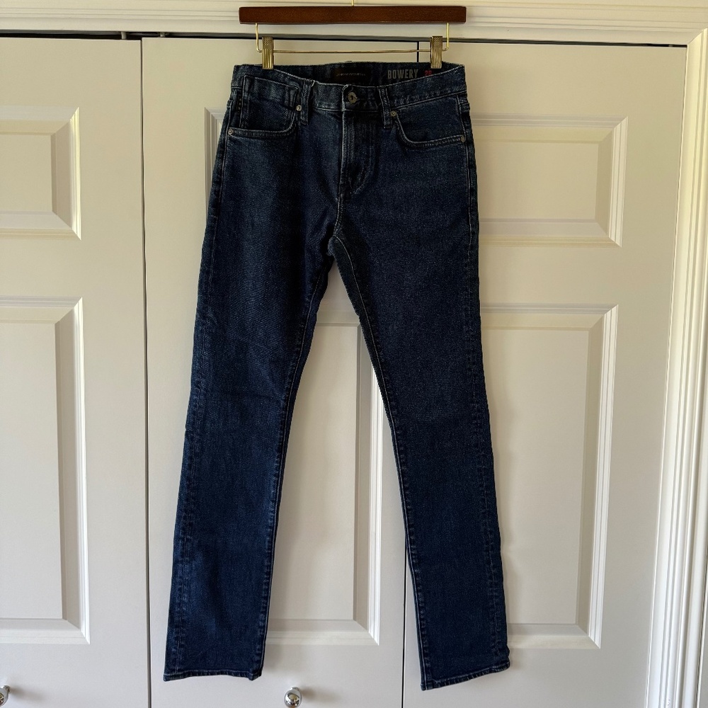 John Varvatos Star USA Bowery Slim Straight Jeans – Dark Wash – Size 28